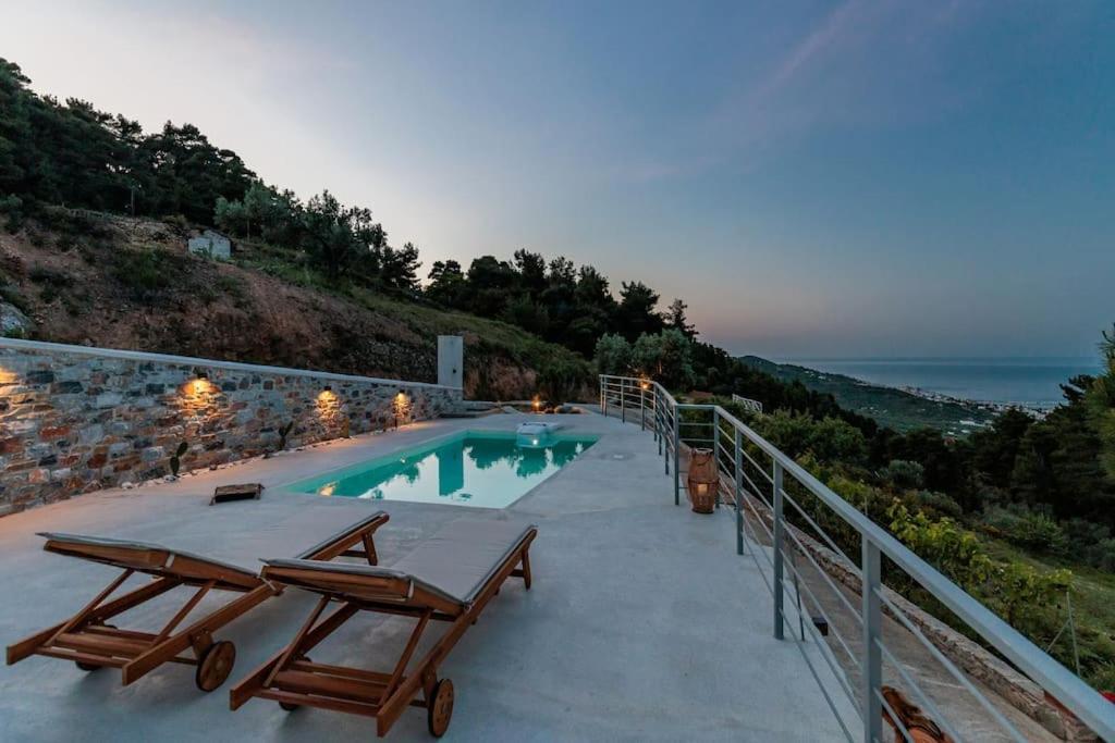 Villa Koukounaria Szkópelosz Kültér fotó