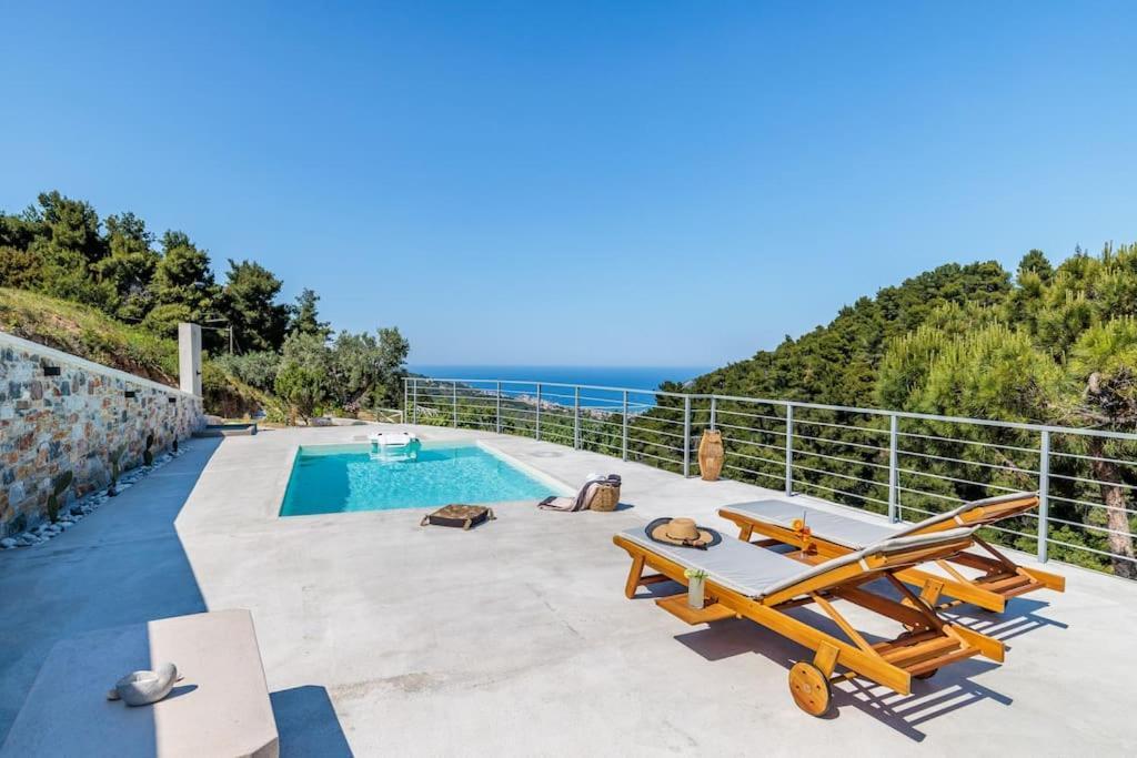 Villa Koukounaria Szkópelosz Kültér fotó